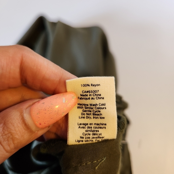 Jackson Rowe Dana Pants High Rise Wide Leg Crop Paperbag Pull On Elastic size xs - Picture 7 of 11